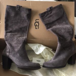 Ugg Ava knee high suede boots